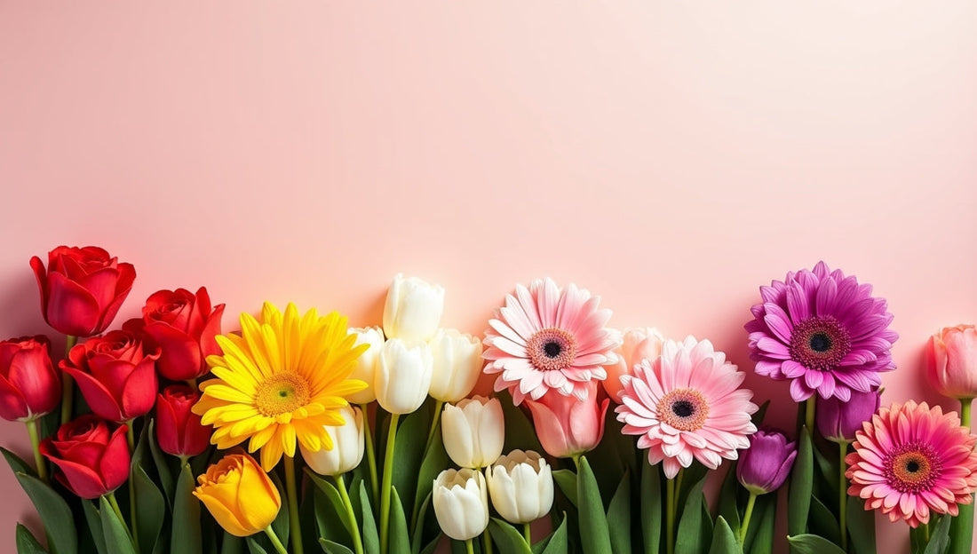 El significado de los colores de las flores