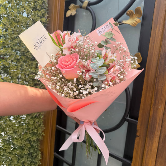 SANDY - Ramo Delicado con 1 Rosa