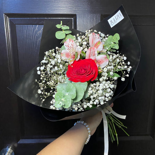 SANDY - Ramo Delicado con 1 Rosa