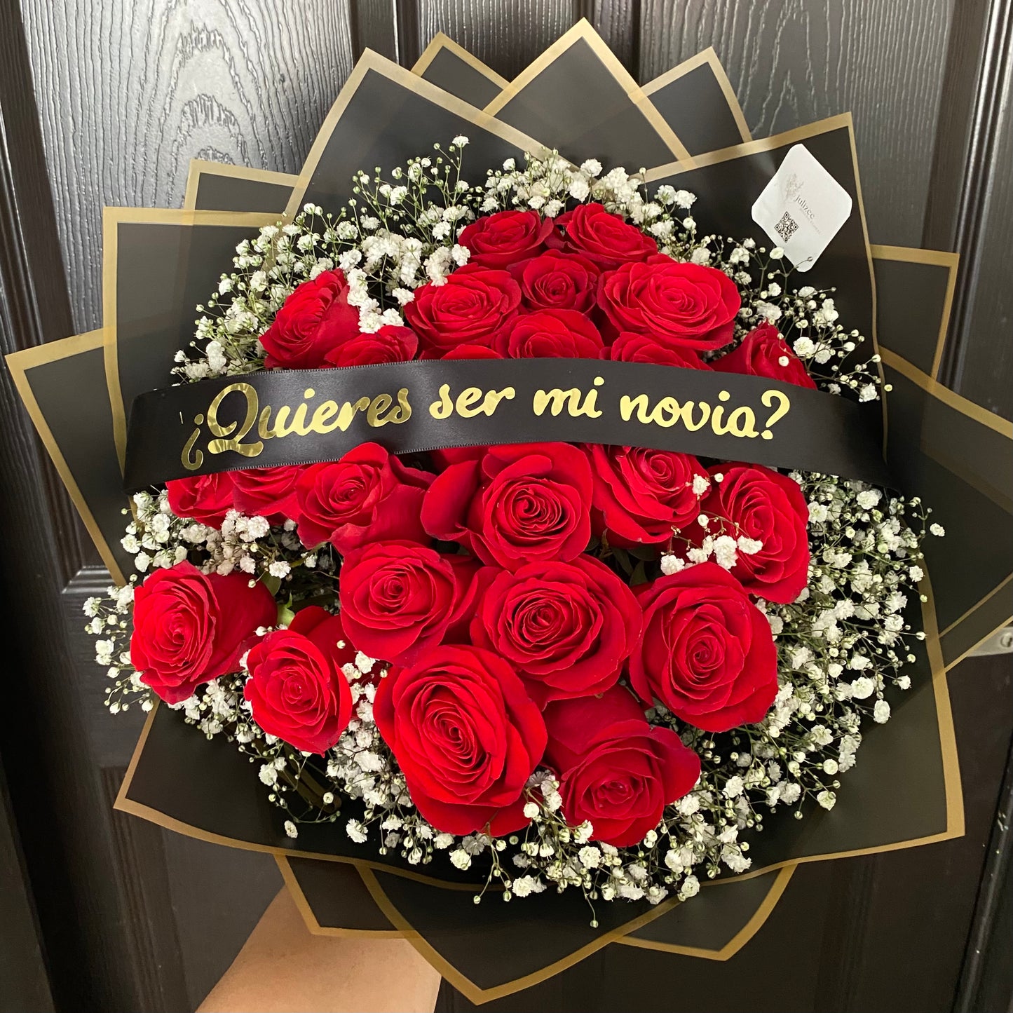 LUNA - Ramo de 24 Rosas para Pedir Noviazgo